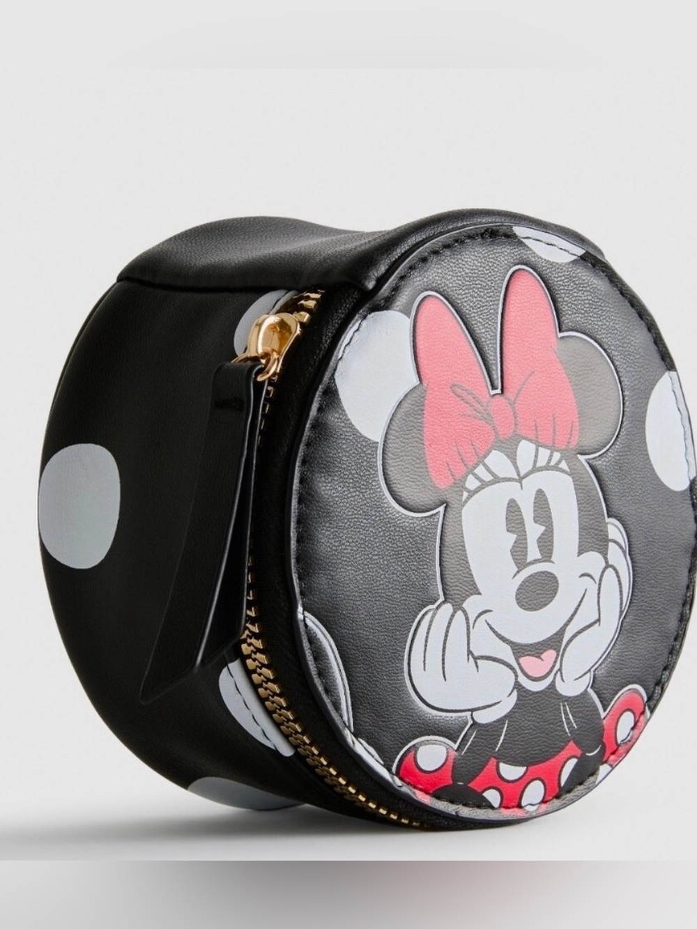Disney Minnie Mouse Round Mini Purse - Picture 2 of 2